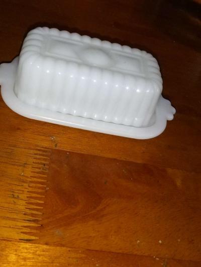 Hazel Atlas Half stick butter dish
