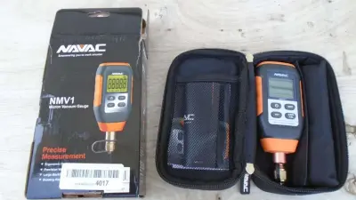 NAVAC NMV1  Digital Micron Vacuum Gauge - Thumbnail 3