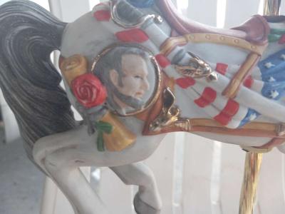 musical limited edition liberty Lincoln horse - Thumbnail 4