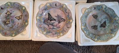 Bradford Exchange butterfly plate collection limited edition - Thumbnail 4