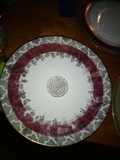 2 Bavarian decorator Plates - Thumbnail 2