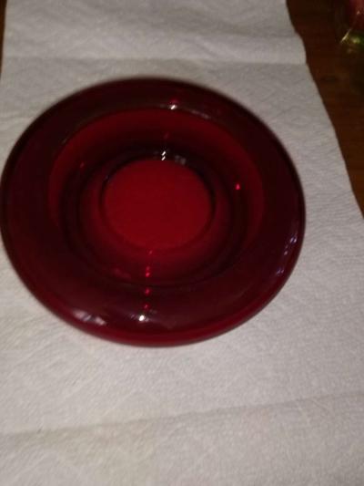 vintage Ruby bowl - Thumbnail 6