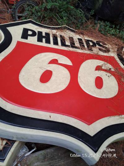3 vintage Philips 66 Signs - Thumbnail 4