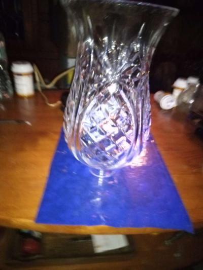 Crystal Pineapple Hurricane Lampshade