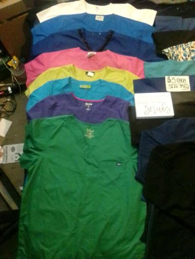 Different style and sizes of scrubs From sizes small  to 5x - Thumbnail 5