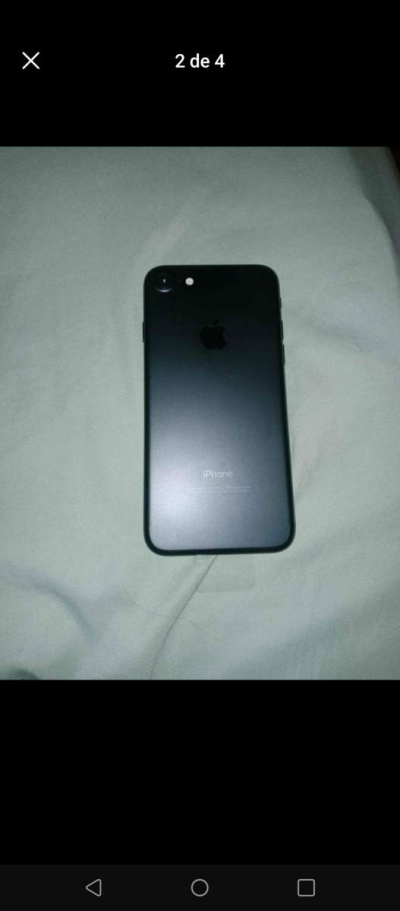 new iphone7 black color newest with own charged - Thumbnail 4