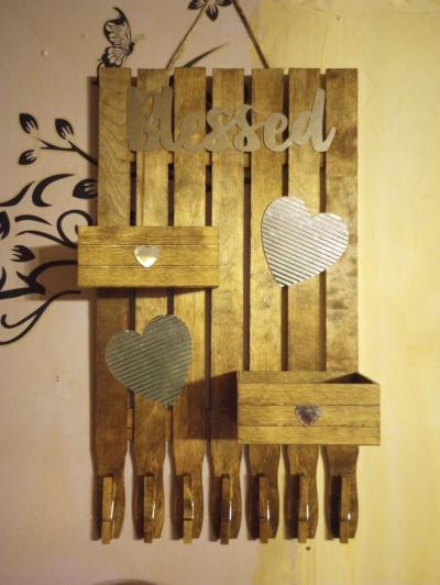 wood burned boxes trays and home made craft - Thumbnail 2