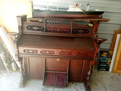1856 pump organ - Vero Beach, Florida