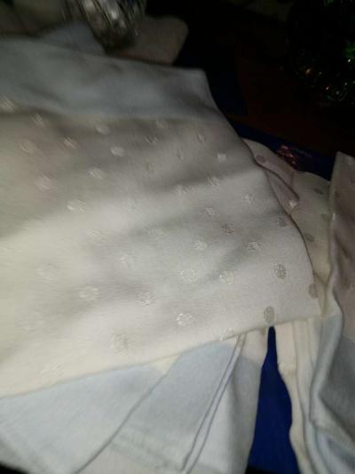 8 Blue and white Linen Napkins - Thumbnail 4