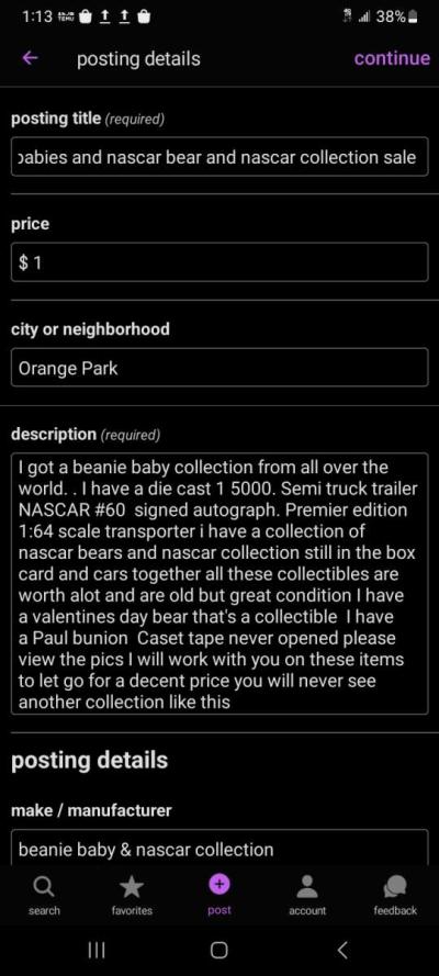 Beanie baby collection and NASCAR collection - Thumbnail 6