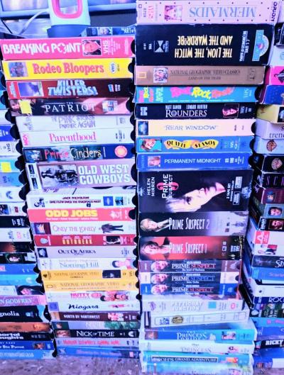 VHS Tapes n DVDs - Thumbnail 2