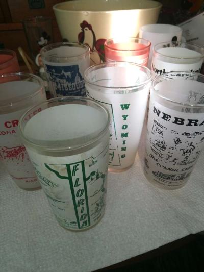 10 States Souvenir Glasses - Thumbnail 2