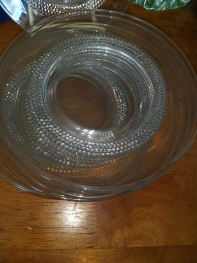 8 Duncan and Miller TEARDROPS luncheon plates - Thumbnail 3