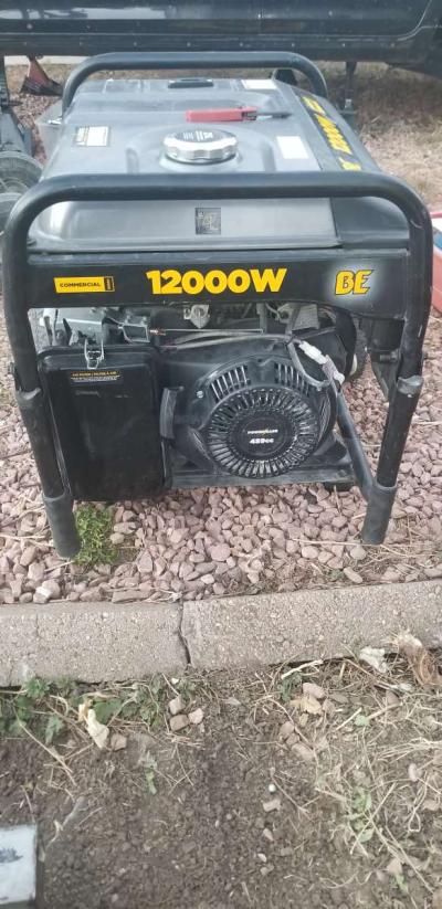 BE Powerease 12000 watt commercial generator - Thumbnail 2