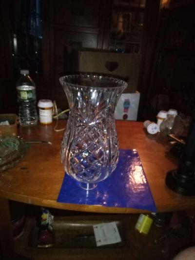 Crystal Pineapple Hurricane Lampshade - Thumbnail 6