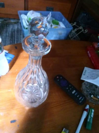 EAPG  MANHATTAN pattern Decanter - Thumbnail 4