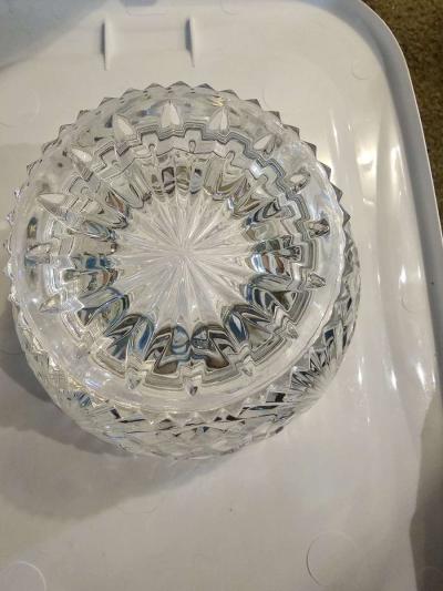 antique crystal bowl - Thumbnail 4