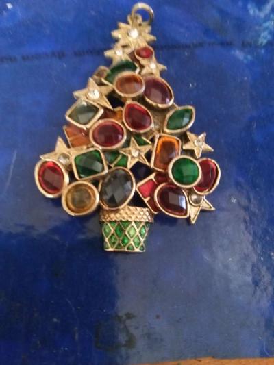 Vintage Christmas tree pendant - Thumbnail 6