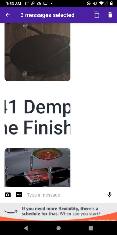 glass top coffee table - Thumbnail 2