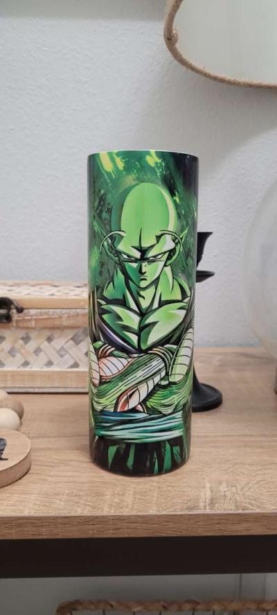 piccolo dragonball z stainless steel tumbler - Thumbnail 2