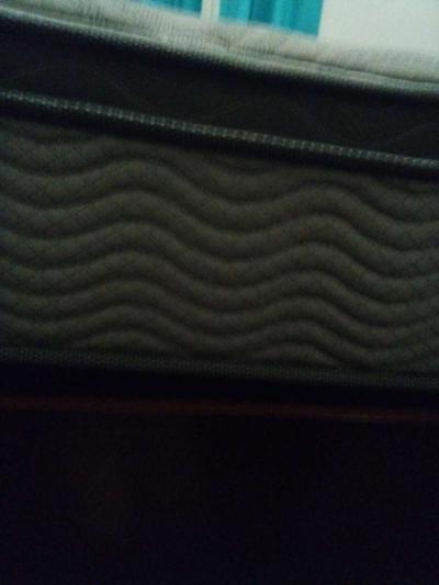 Beautiful Sleigh Bed Hdbrd Side Rails Ftbrd no matres - Thumbnail 5