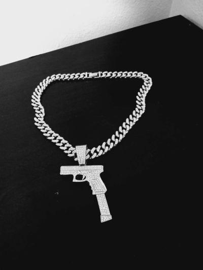 1 Pc Fashion Jewelry For Men Or Women Case Free Charm Hip Ho - Thumbnail 3