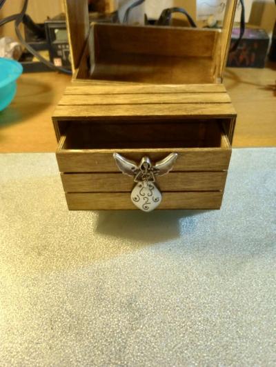 wood burned boxes trays and home made craft - Thumbnail 3