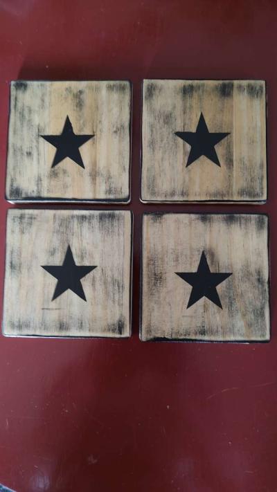Farmhouse coasters