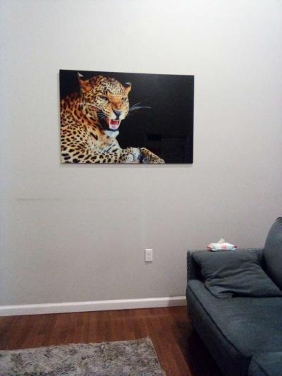 Cheetah Wall Art Decorate Picture glass - Thumbnail 2