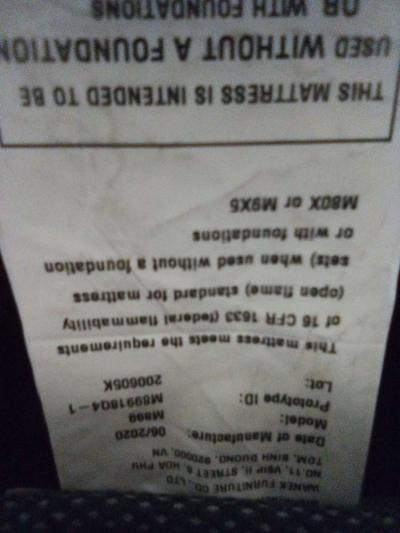 Beautiful Sleigh Bed Hdbrd Side Rails Ftbrd no matres - Thumbnail 2