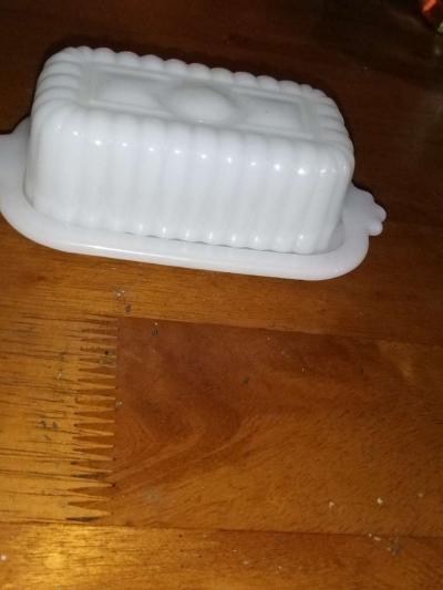 Hazel Atlas Half stick butter dish - Thumbnail 6