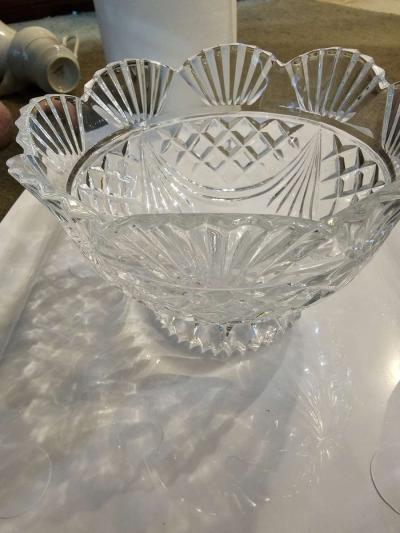 antique crystal bowl - Thumbnail 6
