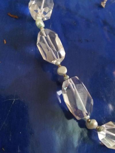 Donna Dressler Faceted Rock Crystal necklace - Thumbnail 2