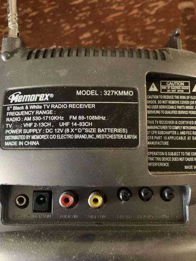 Memorex Vintage Mini TV - Thumbnail 5