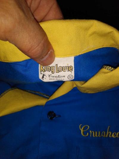 KING LOUIE VINTAGE BOWLING SHIRT - Thumbnail 3