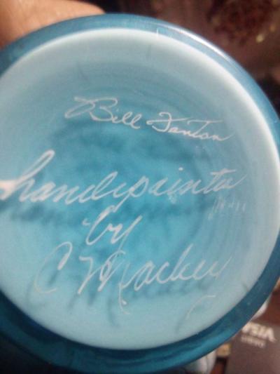 Signed Fenton large basket - Thumbnail 2