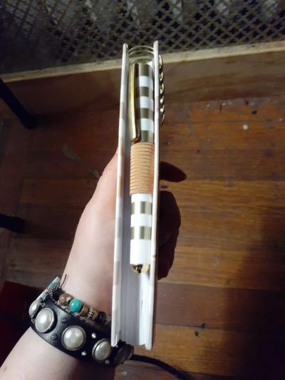 mini notebook with pen - Thumbnail 2