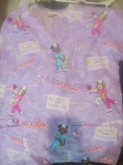 scrub top - Thumbnail 2
