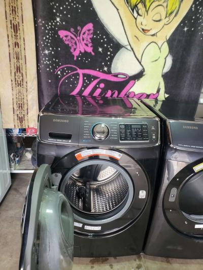 Samsung large capacity washer and electric dryer - Thumbnail 6