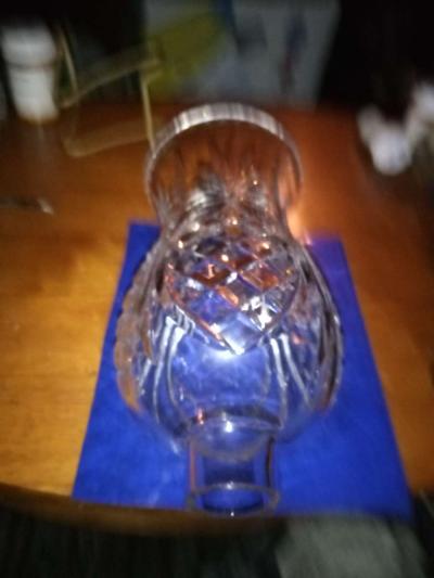 Crystal Pineapple Hurricane Lampshade - Thumbnail 3