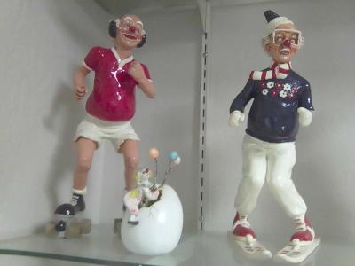 JUST FOR LAUGHS PORCELAIN FIGURINES