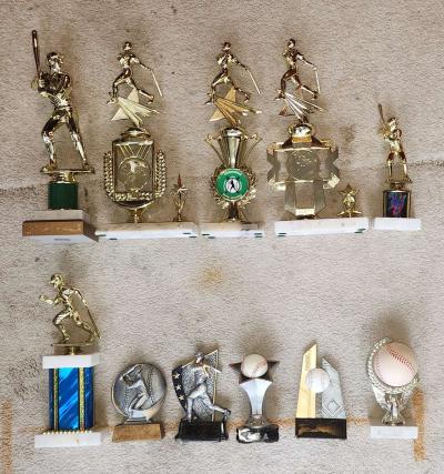 BASEBALL TROPHIES
