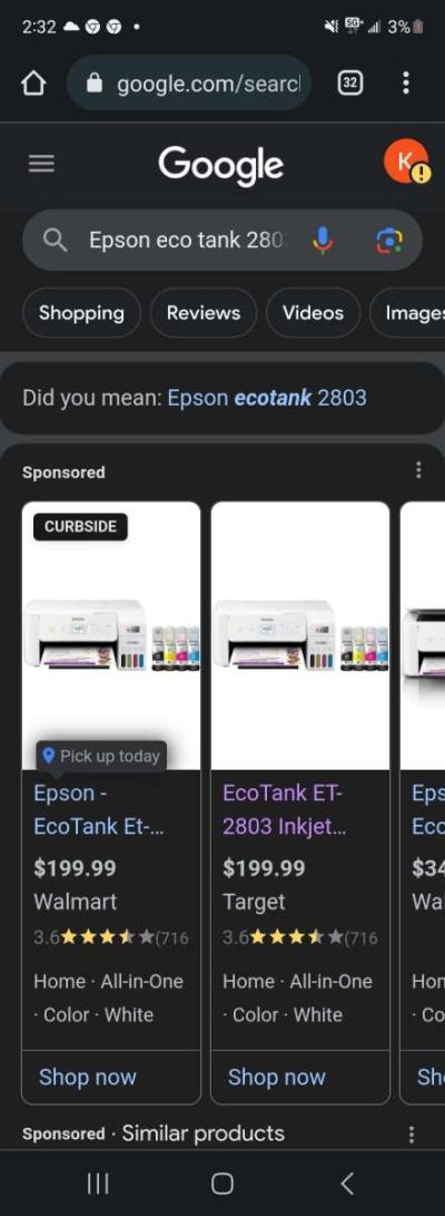 Epson 2803 printer with magnetic ink - Thumbnail 2