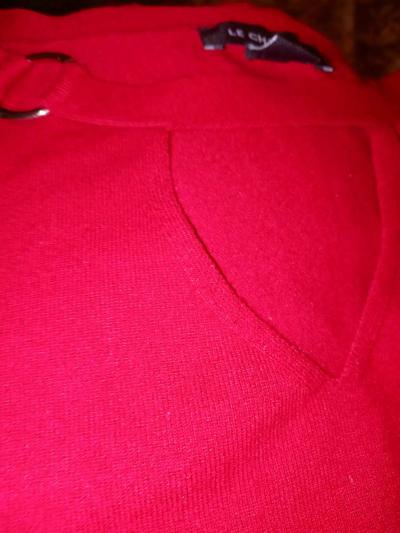 womans red extra large blouse - Thumbnail 4