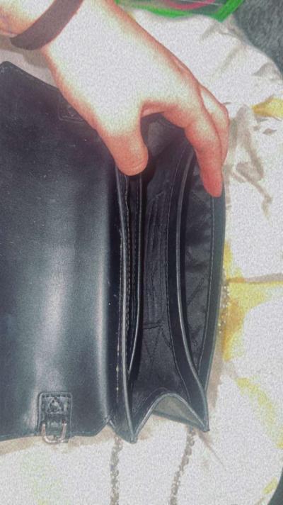 Stunning Statement Black Swarovski Cross Body - Thumbnail 3