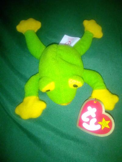 1993 Ty beanie babies smoochy mint selling collection off