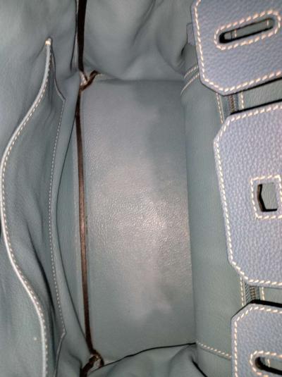 Hermes 30 blue jean birkin - Thumbnail 6