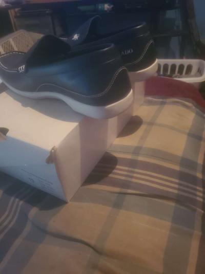 Mens Black Vlado Shoes - Thumbnail 4