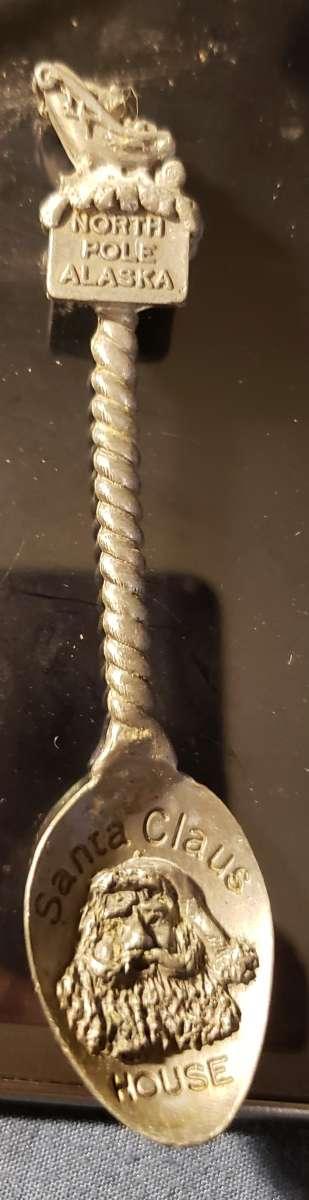 Santa spoon decoration