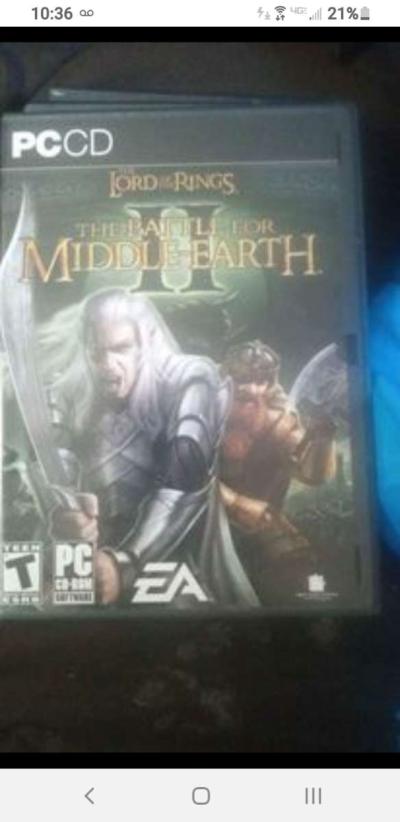 The battle for middle earth